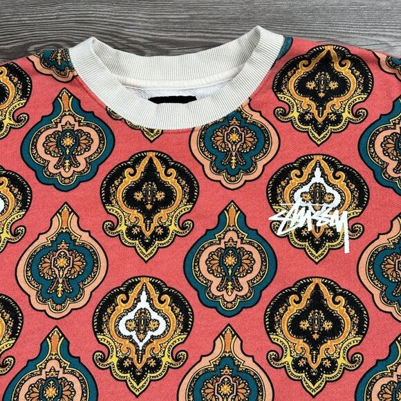 Stussy Paisley Crewneck - Picture 3 of 7